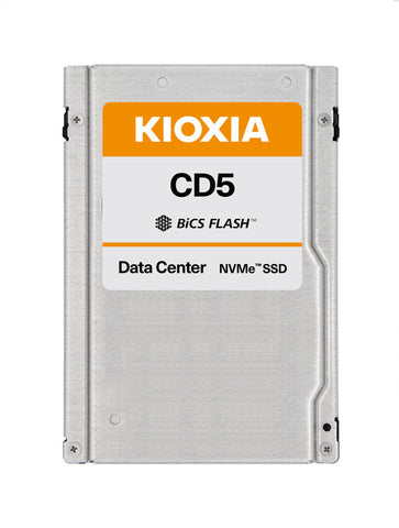 Kioxia CD5 KCD51LUG7T68 7.68TB PCIe Gen 3.0 x4 4GB/s 2.5" Manufacturer Recertified SSD