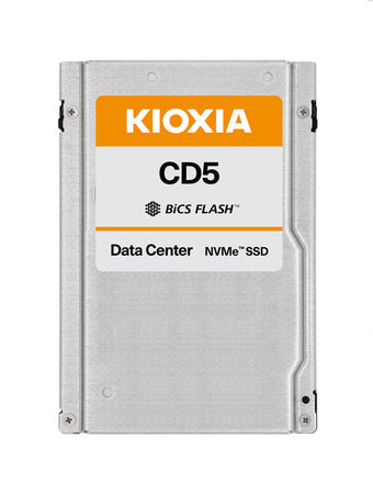 Kioxia CD5 KCD51LUG7T68 7.68TB PCIe Gen 3.0 x4 4GB/s 2.5" Solid State Drive