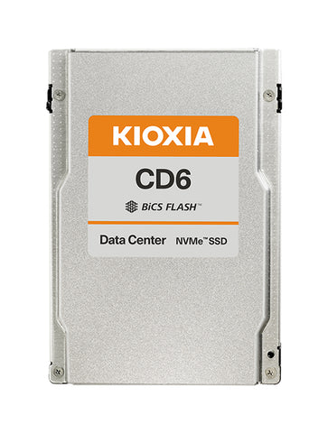 Kioxia CM5 KCM51RUG15T3 15.36TB PCIe Gen 3.0 x4 4GB/s 2.5" Read Intensive Manufacturer Recertified SSD