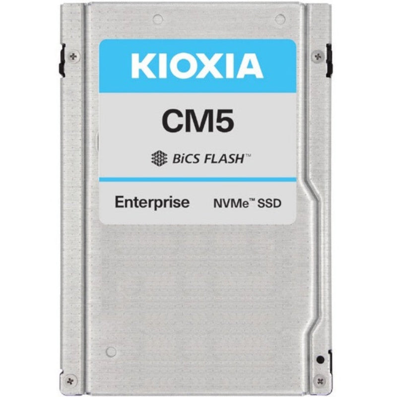 Toshiba CM5 KCM5XRUG15T3 15.36TB PCIe Gen 3.0 x4 4GB/s 3D TLC U.2 NVMe 2.5in Recertified Solid State Drive