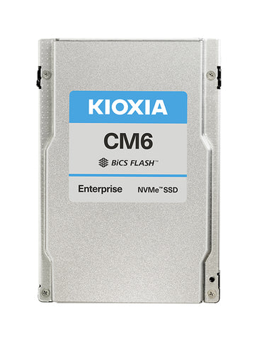 Kioxia CM6 KCM61RUL7T68 7.68TB PCIe Gen 4.0 x4 8GB/s 2.5" Read Intensive SSD