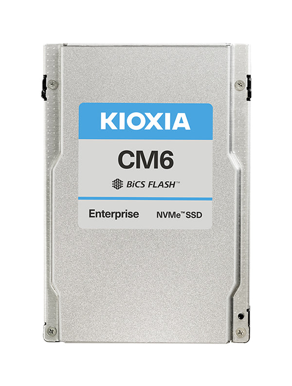 Kioxia CM6 KCM61VUL6T40 6.4TB PCIe Gen 4.0 x4 8GB/s 2.5" Mixed Use Solid State Drive