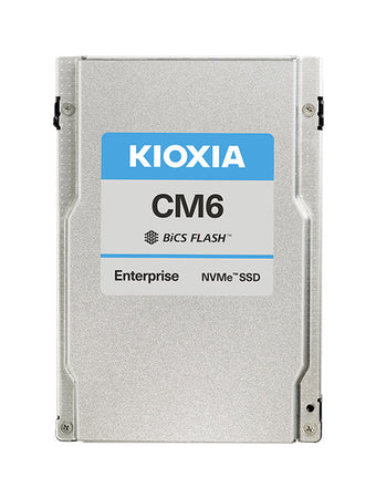 Kioxia CM6 KCM61RUL960G 960GB PCIe Gen 4.0 x4 8GB/s 2.5" Read Intensive Solid State Drive
