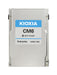 Kioxia CM6 KCM61VUL1T60 1.6TB PCIe Gen 4.0 x4 8GB/s 2.5" Mixed Use Solid State Drive