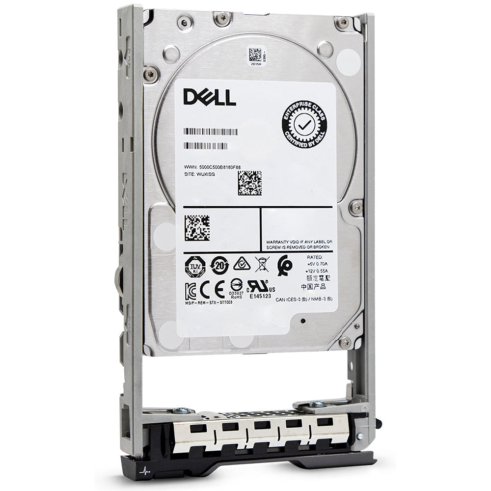 Dell 1.2TB SAS 2.5" 10K 12Gbps Hard Drive – Server Compatible For R730, R730XD, R830, R930 – ST1200MM0088