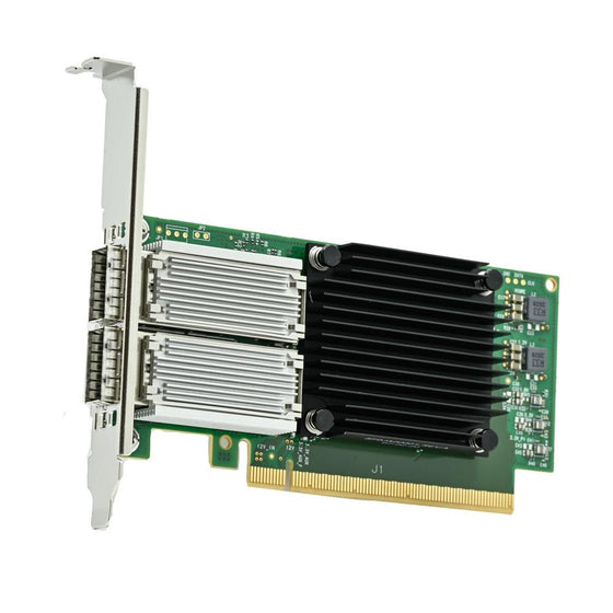 Mellanox ConnectX 5 MCX516A-CDAT 071C1T 2x 100GBe PCIe Gen 4.0 Dual Port QSFP28 Full Heightin
