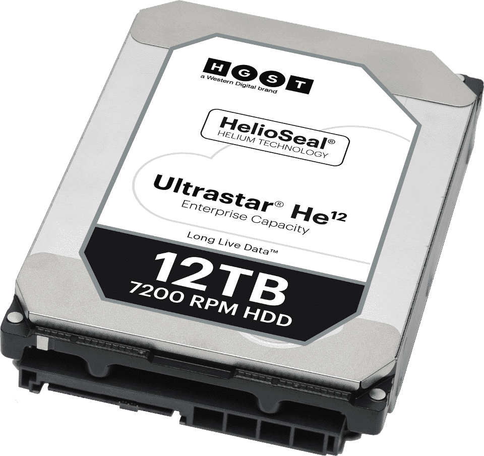 HGST Ultrastar He12 0F29563 HUH721212AL4205 12TB 7.2K RPM SAS 12Gb/s 4Kn 256MB Cache 3.5" TCG FIPS HDD