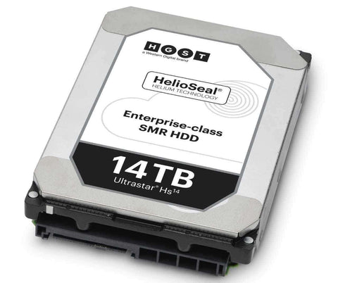 HGST Ultrastar Hs14  HSH721414AL52M4 14TB 7.2K RPM SAS 12Gb/s 512e 512MB Cache 3.5" SE Manufacturer Recertified HDD