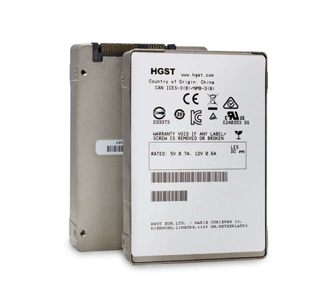 HGST Ultrastar SSD1600MM HUSMM1620ASS200 0B31065 200GB SAS 12Gb/s 2.5" SSD