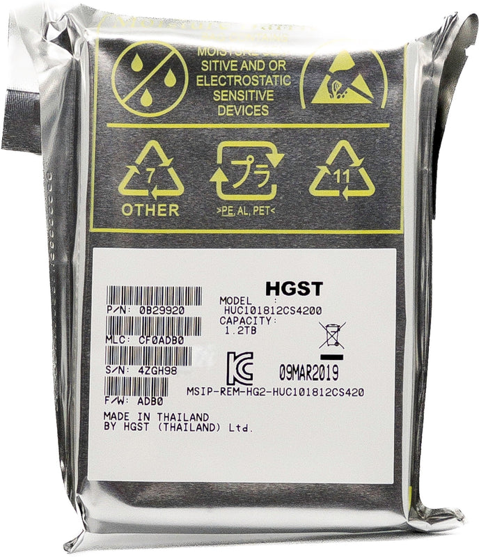 factory sealed new hgst 1.2tb c10k1800 server hard disk drives