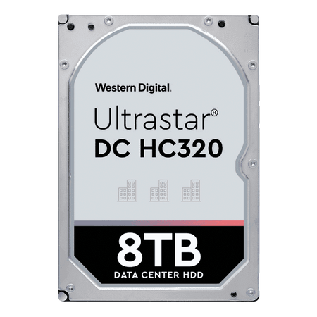 HGST Ultrastar DC HC320 HUS728T8TAL5204 0B36400 8TB 7.2K RPM SAS 12Gb/s 512e 256MB 3.5" SE Hard Drive