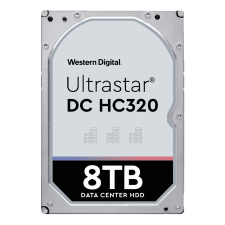 HGST Ultrastar DC HC320 HUS728T8TALE6L4 0B36452 8TB 7.2K RPM SATA-6Gb/s 512e 3.5" Manufacturer Recertified HDD