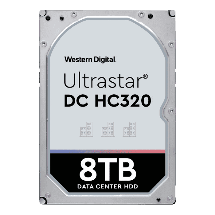 HGST Ultrastar DC HC320 HUS728T8TALE6L4 0B36452 8TB 7.2K RPM SATA-6Gb/s 512e 3.5" HDD