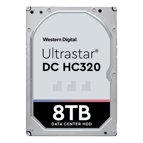 HGST Ultrastar DC HC320 HUS728T8TALE6L4 0B36452 8TB 7.2K RPM SATA-6Gb/s 512e 3.5" Manufacturer Recertified HDD