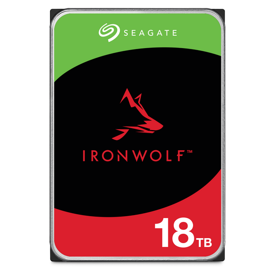 Seagate IronWolf ST18000VN000 18TB 7.2K RPM SATA 6Gb/s 512e CMR NAS 3.5in Refurbished HDD