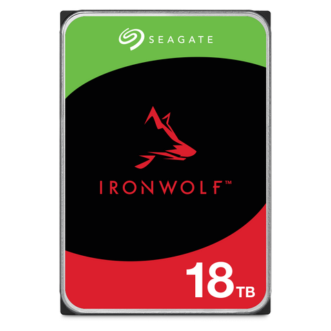 Seagate IronWolf ST18000VN000 18TB 7.2K RPM SATA 6Gb/s 512e CMR NAS 3.5in Refurbished HDD