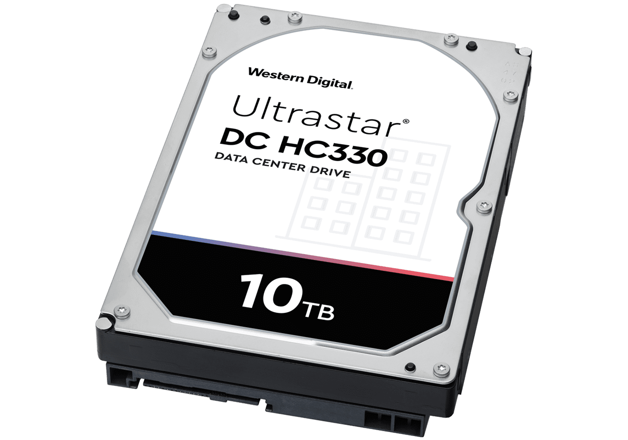 Western Digital Ultrastar DC HC330 WUS721010ALE6L4 0B42266 10TB 7.2K RPM SATA 6Gb/s 512e 256MB 3.5" SE Hard Drive