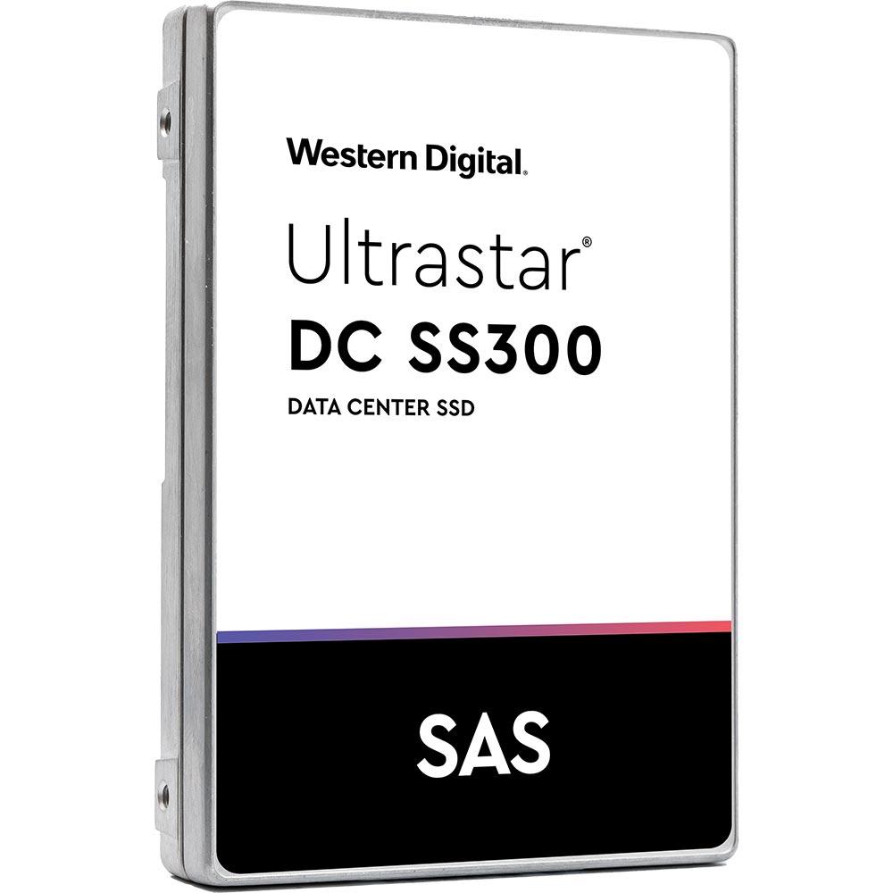 Western Digital Ultrastar DC SS300 HUSTR7676ASS200 7.68TB SAS 12Gb/s Read Intensive ISE 2.5in Refurbished SSD