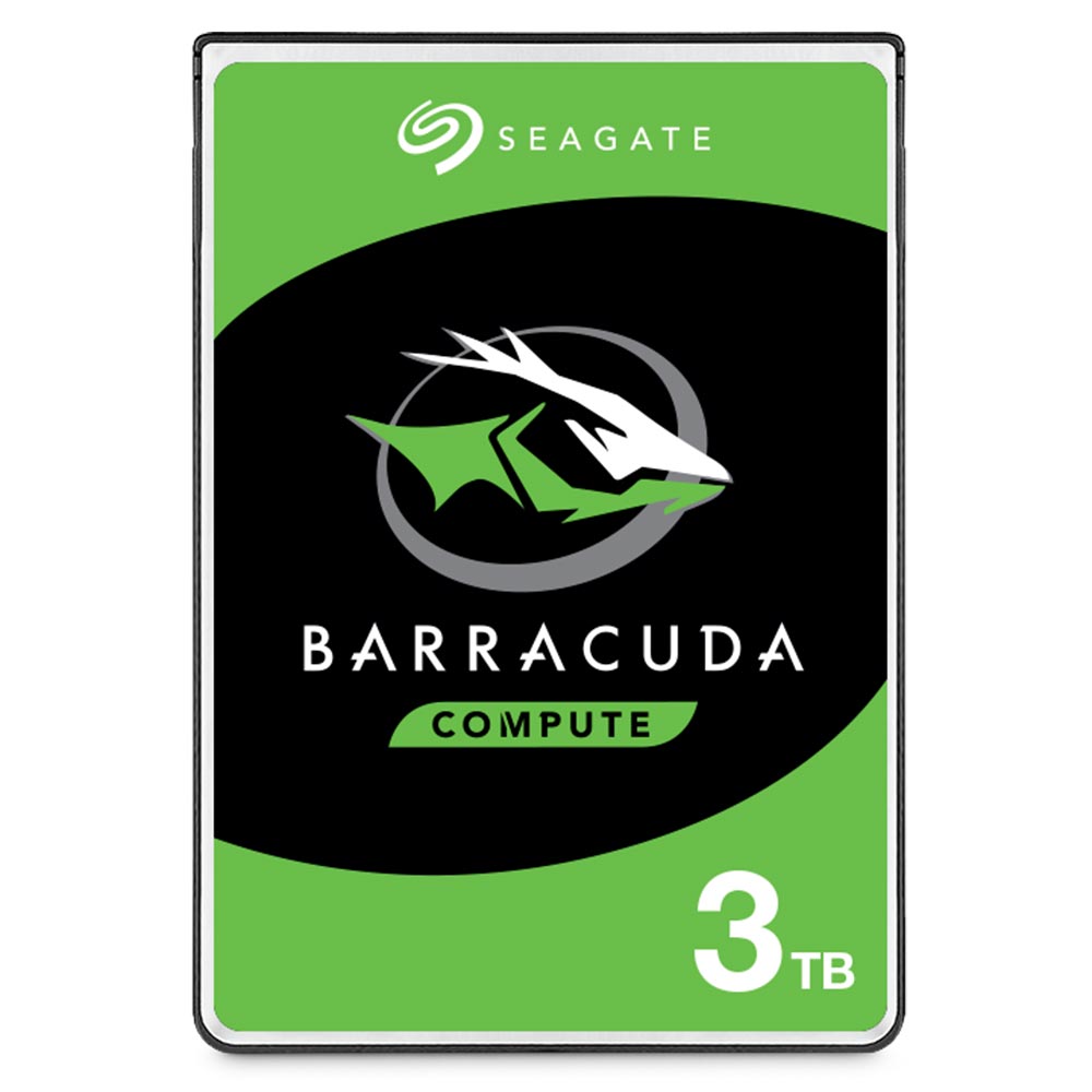 Seagate BarraCuda ST3000LM024 3TB 5.4K RPM SATA 6Gb/s 512e 2.5in Recertified Hard Drive