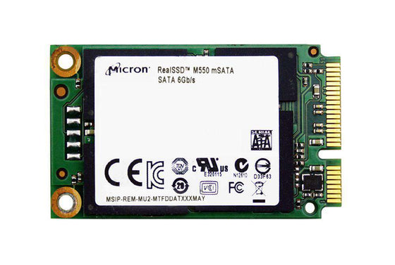 Micron M550 MTFDDAT064MAY 64GB SATA 6Gb/s 2.5" mSATA Manufacturer Recertified SSD