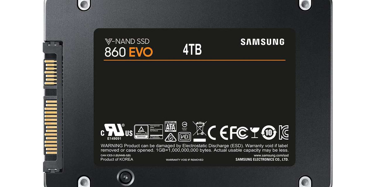 Samsung 860 EVO MZ7LH4T0HMLT 4TB SATA 2.5 SSD — ServerPartDeals.com