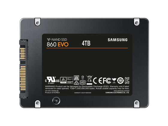 Samsung 860 EVO MZ-76E4T0E 4TB SATA-6Gb/s 2.5" SSD