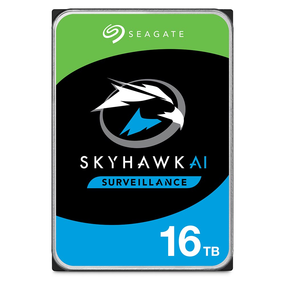 Seagate SkyHawk Surveillance ST16000VE000 16TB 7.2K RPM SATA 6Gb/s 512e 3.5in Recertified Hard Drive