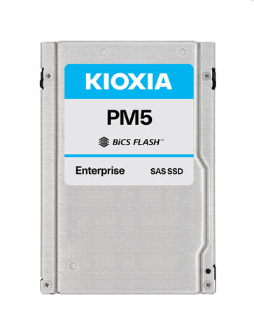 Kioxia PM5 KPM51RUG480G 480GB SAS 12Gb/s 2.5" Read Intensive Manufacturer Recertified SSD