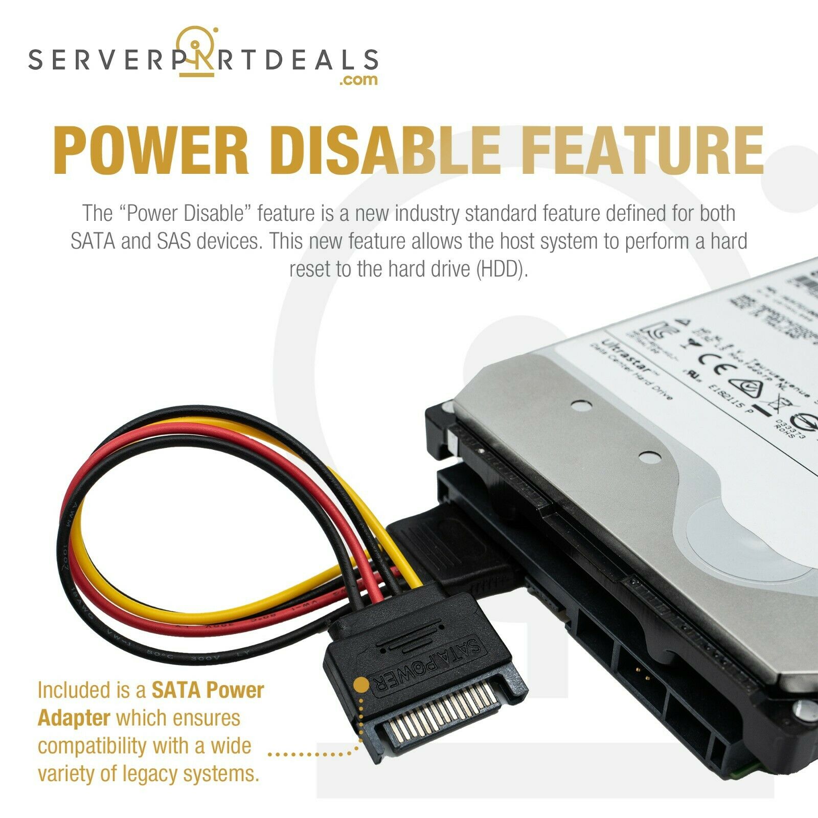 3.3v power disable info for hard drives