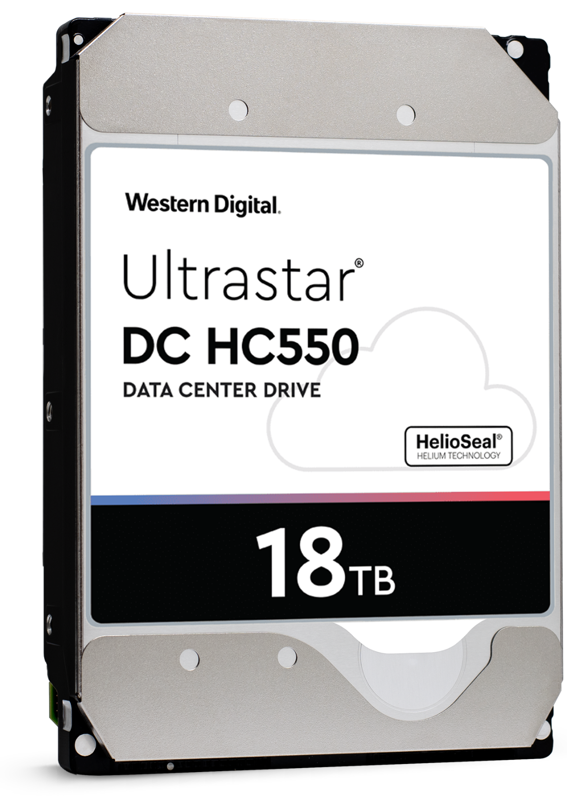 Western Digital Ultrastar DC HC550 WUH721818ALE6L4 0F38467 18TB 7200 RPM SATA 6Gb/s 512e 3.5in Hard Drive