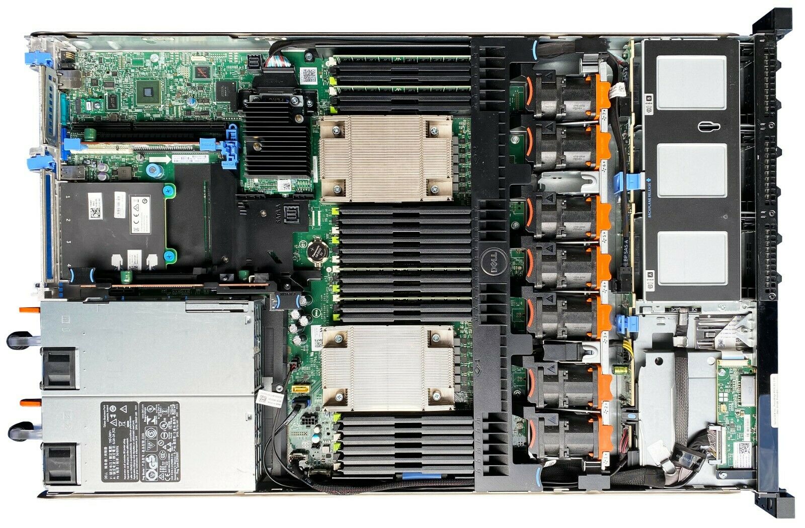 inside of poweredge r630 server