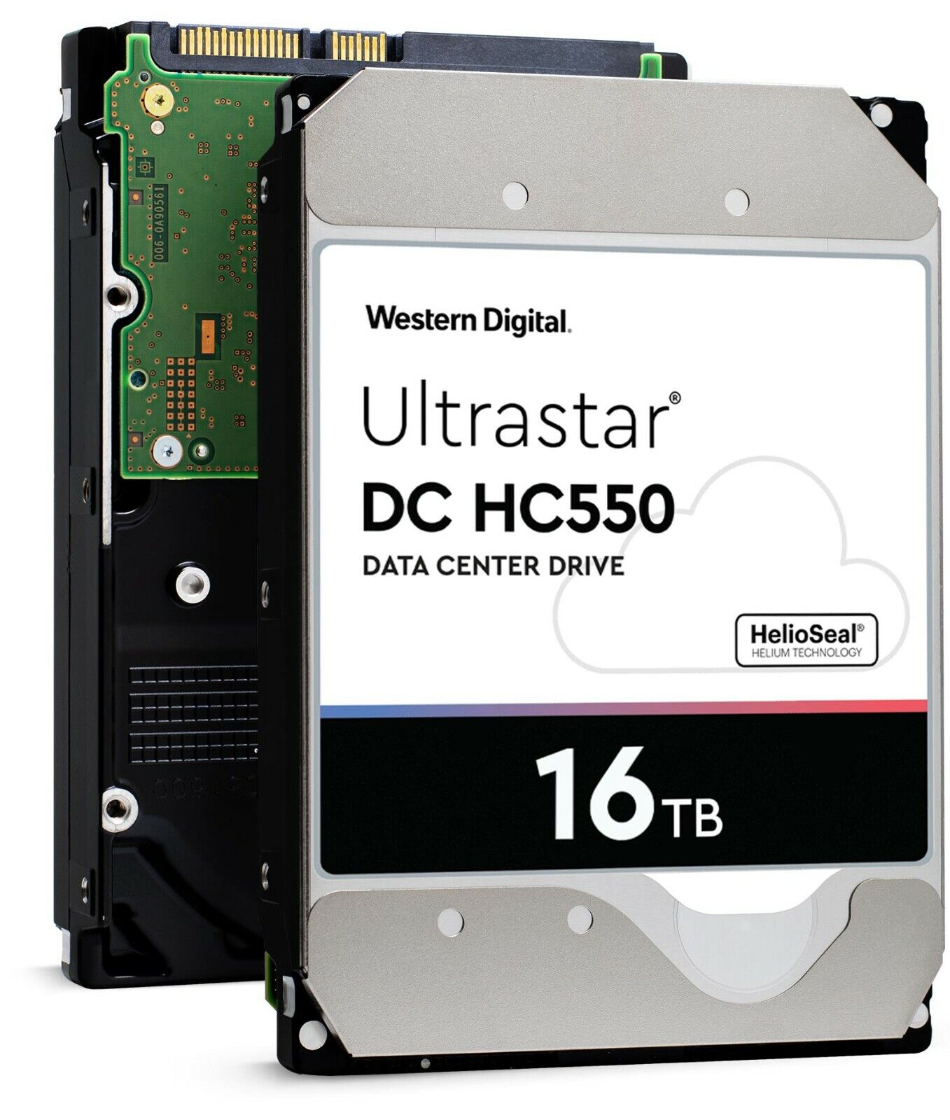 Western Digital Ultrastar DC HC550 WUH721816ALE6L1 0F38461 16TB 7200 RPM SATA 6Gb/s 512e 3.5in Refurbished HDD