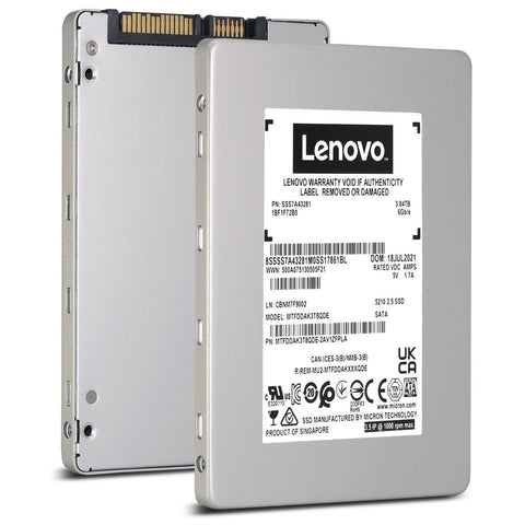 Lenovo 5210 ION MTFDDAK3T8QDE 3.84TB SATA 6Gb/s 2.5in Solid State Drive