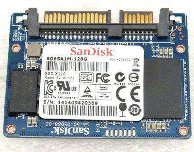 SanDisk X110 SD6SA1M-128G 128GB SATA 6Gb/s MO-297 Slim SATA Manufacturer Recertified SSD
