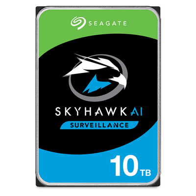 Seagate SkyHawk AI ST10000VE001 10TB 7.2K RPM SATA 6Gb/s 512e 256MB 3.5in Surveillance HDD