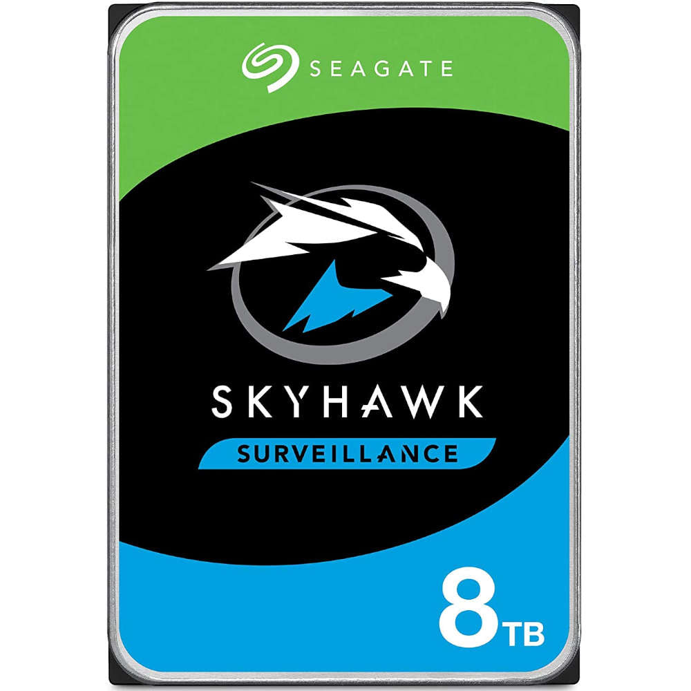 Seagate SkyHawk Surveillance ST8000VX004 8TB 7.2K RPM SATA 6Gb/s 512e 3.5in Hard Drive