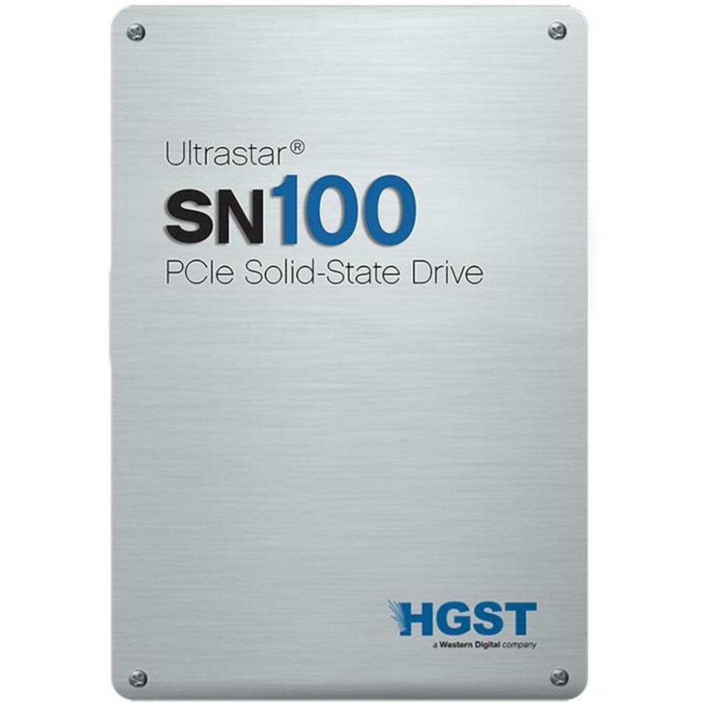 HGST SN100 HUSPR3280ADP301 0T01323 800GB PCIe Gen 3.0 x4 4GB/s U.2 NVMe 2.5in Refurbished SSD