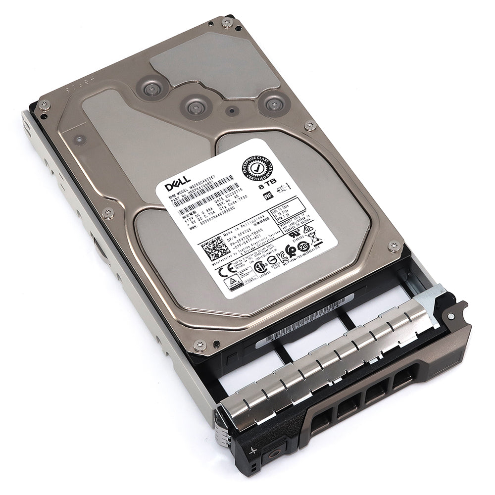 Dell G13 FV725 8TB 7.2K RPM SAS 12Gb/s 512e 3.5in Refurbished HDD