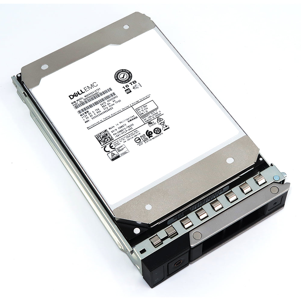 Dell G14 8MG73 16TB 7.2K RPM SAS 12Gb/s 512e 3.5in Recertified Hard Drive