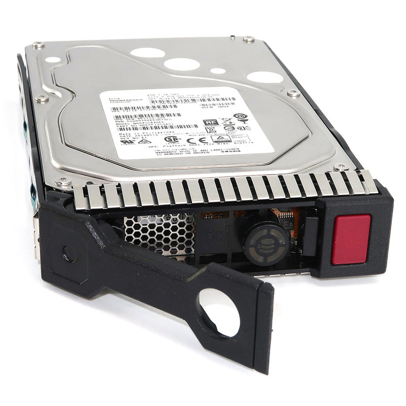 HP Generation 8 MG04SCA40EE HDEPF12CGA51 / 872290-001 4TB 7.2K RPM SAS 12Gb/s 512e 3.5in Refurbished HDD - Smart Carrier Closeup