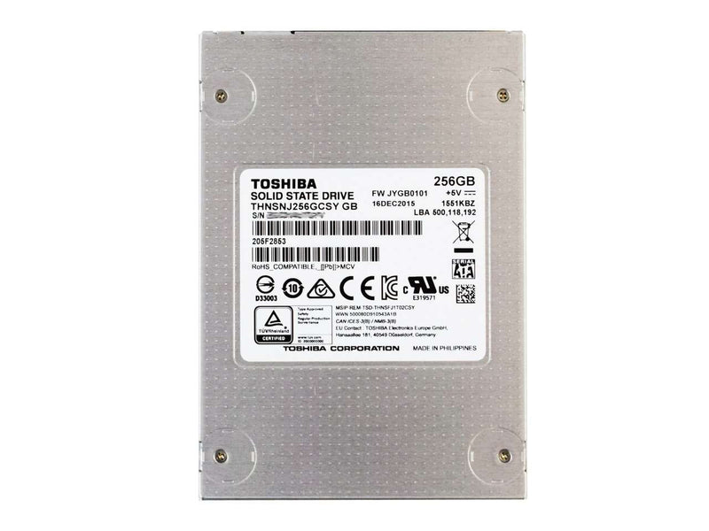 Toshiba HG6 THNSNJ256GCSY 256GB SATA SSD — - Main Image