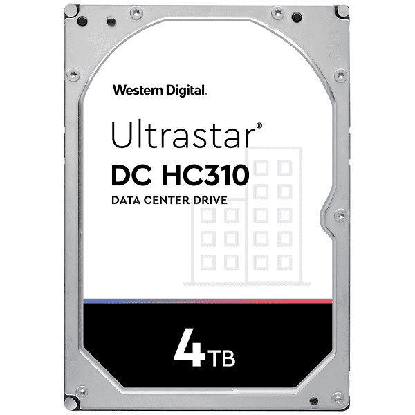 Western Digital Ultrastar DC HC310 HUS726T4TALA6L4 0B35950 4TB 7.2K RPM SATA 6Gb/s 512n 256MB 3.5" SE HDD