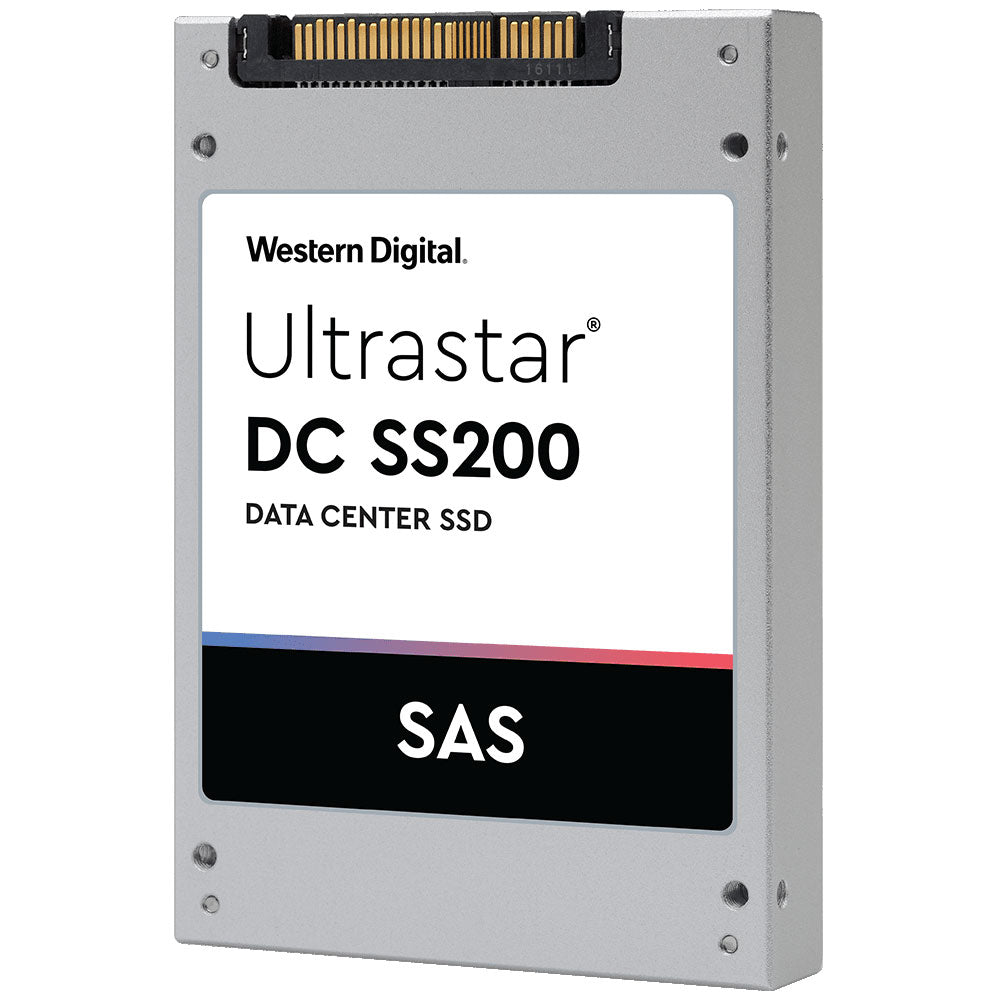 Western Digital Ultrastar DC SS200 SDLL1DLR-800G-5CF1 0TS1511 800GB SAS 12Gb/s 2.5" Manufacturer Recertified SSD