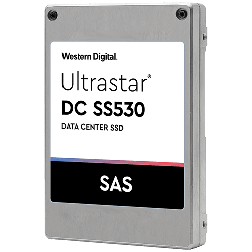 Western Digital Ultrastar DC SS530 WUSTR6464ASS204 0P40502 6.4TB SAS 12Gb/s 2.5" SE Manufacturer Recertified SSD