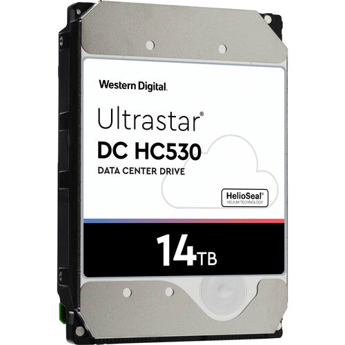 Western Digital Ultrastar DC HC530 WUH721414ALE6L4 0F31169 14TB 7.2K RPM SATA 6Gb/s 512e 3.5in Refurbished HDD