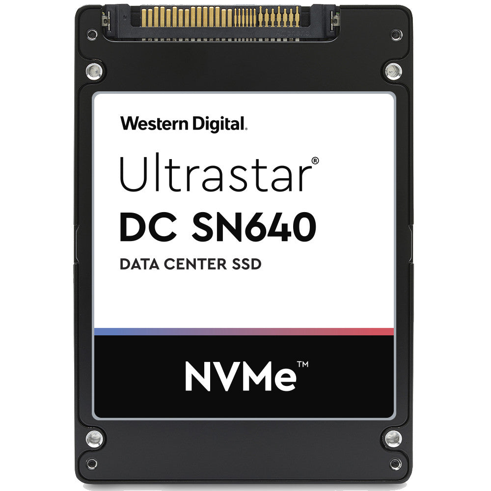Western Digital Ultrastar DC SN640 WUS4CB016D7P3E3 0TS1953 1.6TB PCIe Gen 3.1 x4 4GB/s 2.5in Recertified Solid State Drive