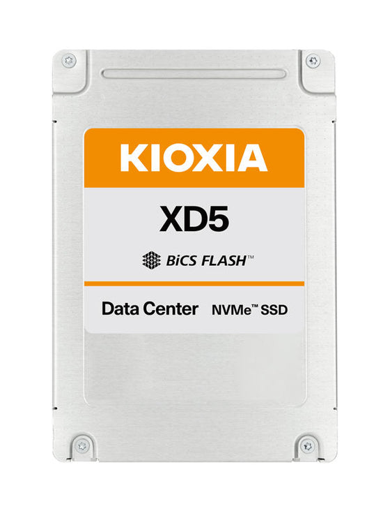 Kioxia XD5 KXD51RUE3T84 3.84TB PCIe Gen 3.0 x4 4GB/s 2.5" Read Intensive Solid State Drive