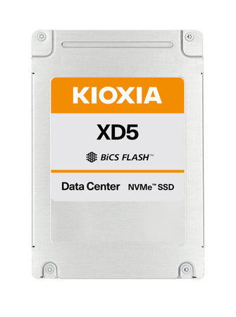 Kioxia XD5 KXD51RUE3T84 3.84TB PCIe Gen 3.0 x4 4GB/s 2.5" Read Intensive Solid State Drive