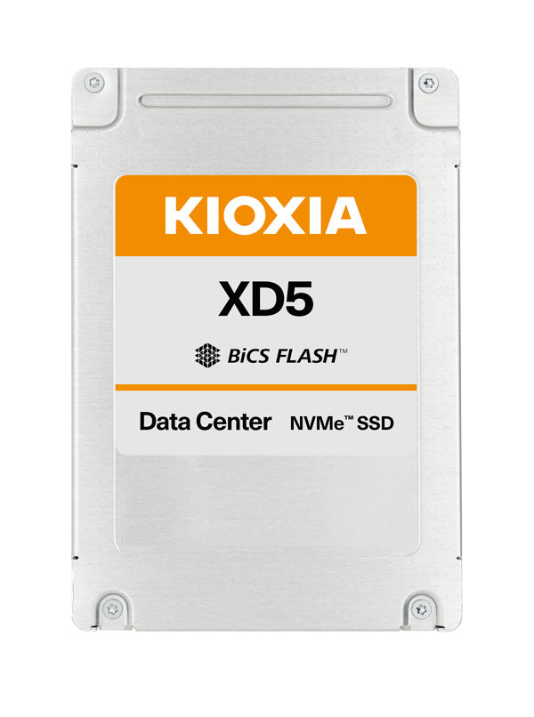 Kioxia XD5 KXD51RUE960G 960GB PCIe Gen 3.0 x4 4GB/s 2.5" Read Intensive Manufacturer Recertified SSD
