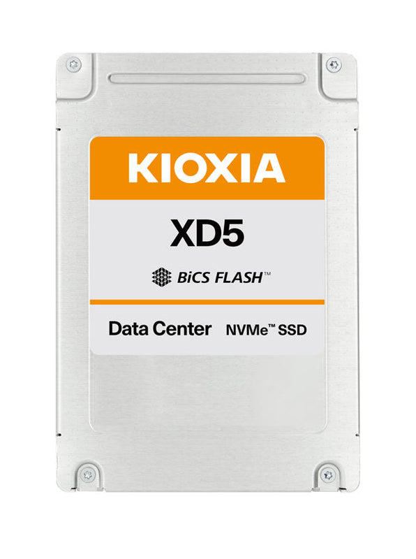 Kioxia XD5 KXD51RUE3T84 3.84TB PCIe Gen 3.0 x4 4GB/s 2.5" Read Intensive Manufacturer Recertified SSD